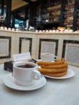 chocolate con churros at Saint&nbsp;Ginés
