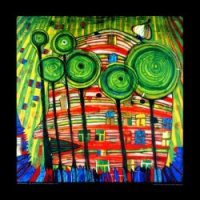 Hundertwasser painting