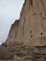 Bandelier cliffs
