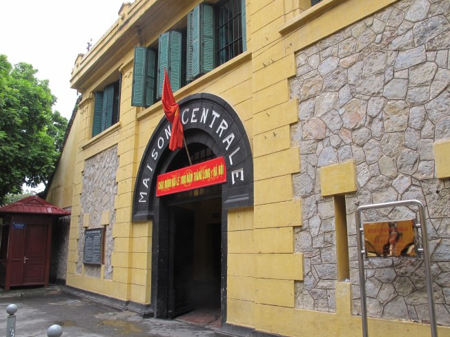 Hoa Lo's main gate - the French euphemistically called it Maison Centrale