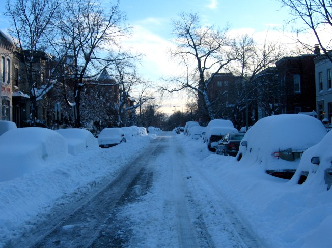 Won't be driving anywhere today...