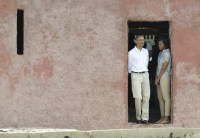 Obama on Goree Island