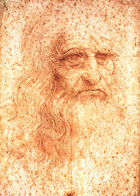 Leonardo self-portrait